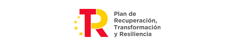 Logotipo Plan de recuperación, transformación y resilencia